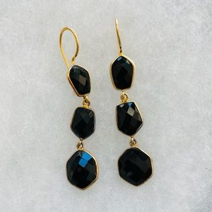Gemstone earrings